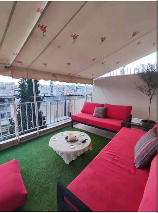 7Th Floor Spacious Veranda In The Heart Of Atina Dış mekan fotoğraf